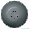 Omnires Shell M+ umywalka nablatowa Ø35 cm ash grey mat SHELL350UNAG